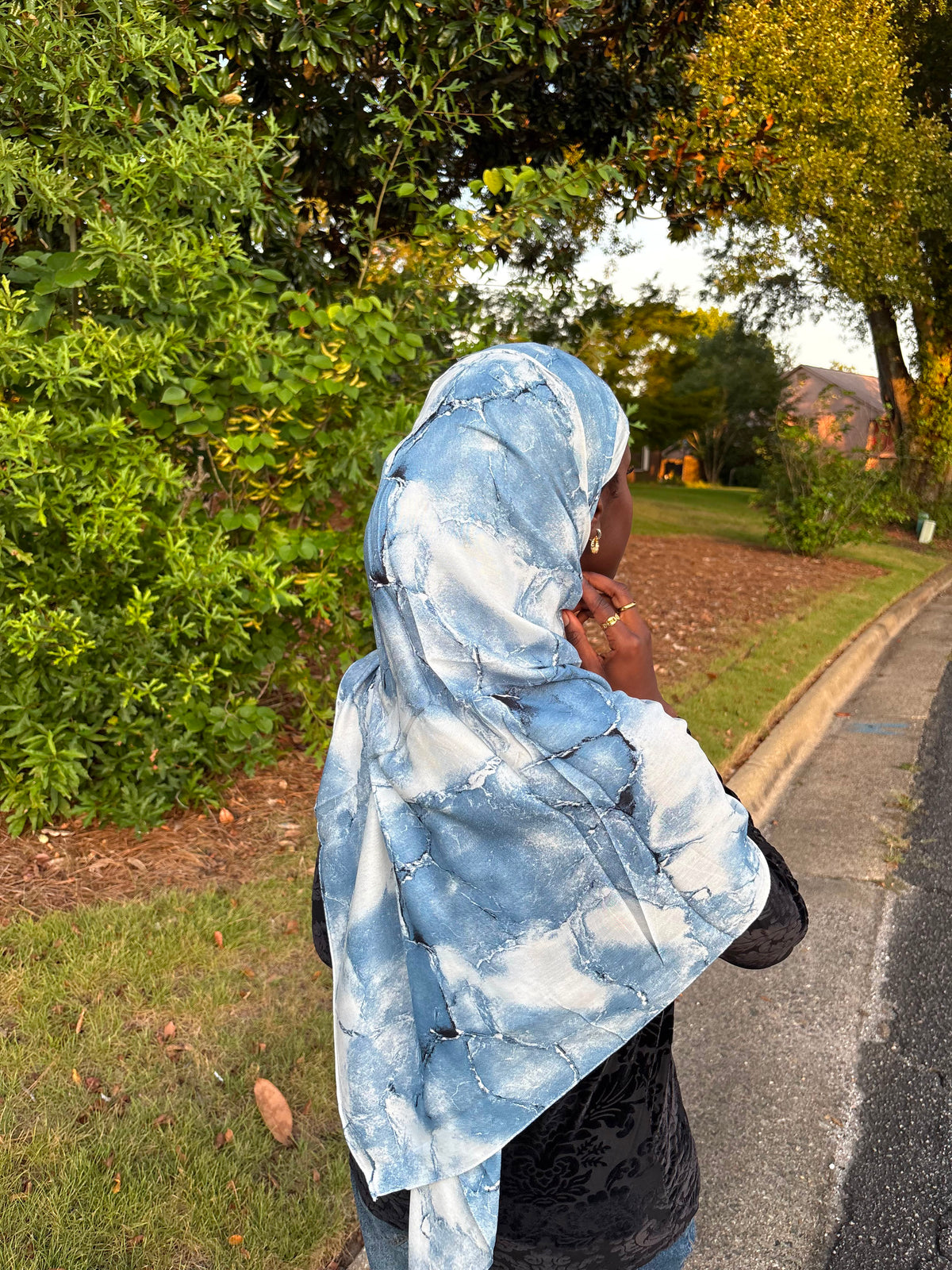 Tie Die Modal hijab