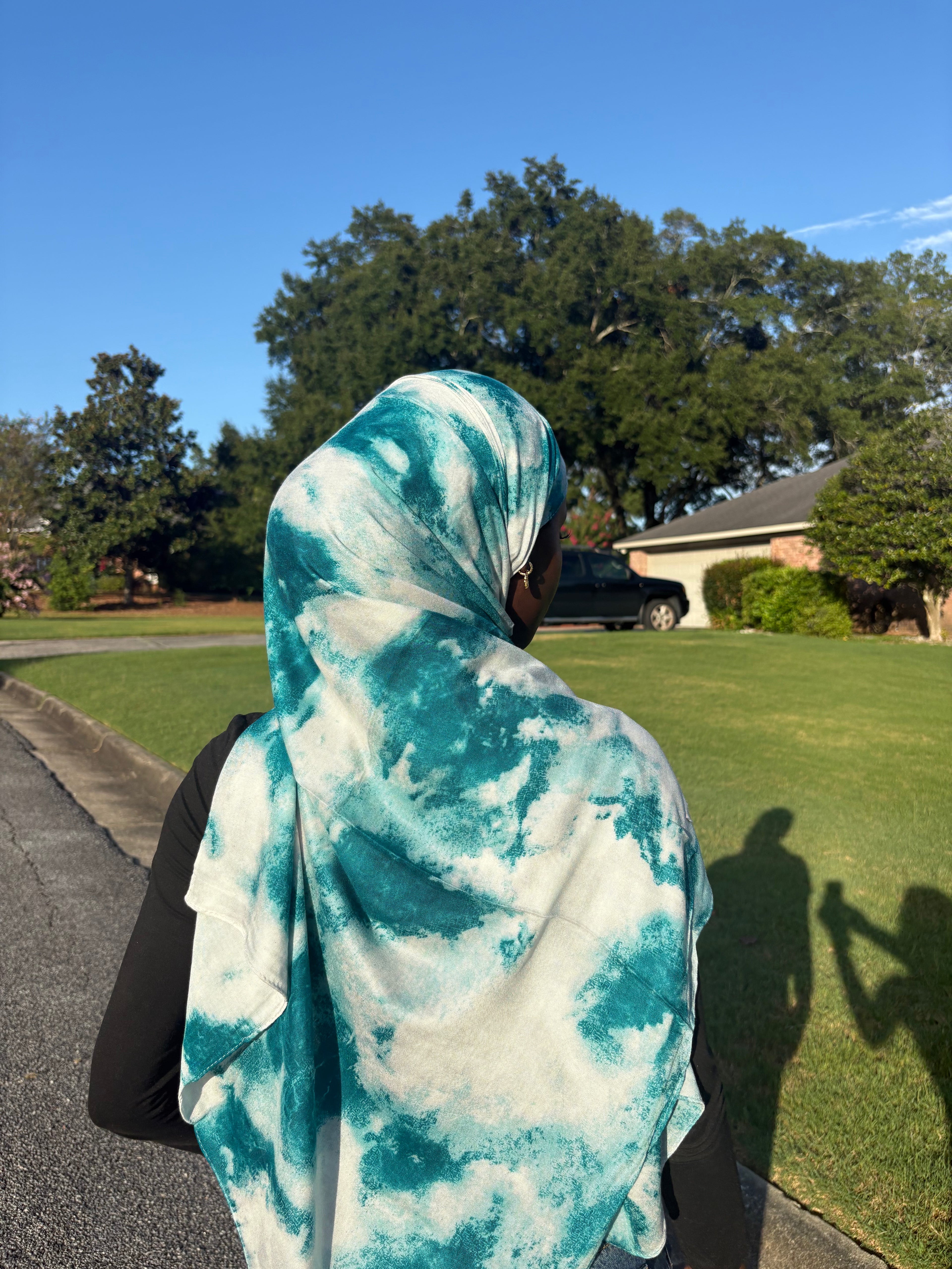Tie Die Modal hijab